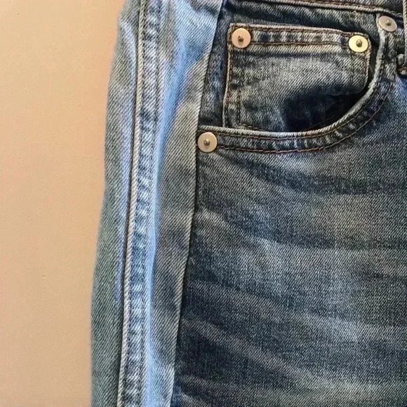 Madewell Cruiser High Rise Straight Jeans Size 24 - Picture 5 of 11